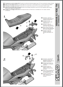 Stelaż kufra centralnego YAMAHA Diversion XJ 900 SN (94-03) SHAD Y0XJ94ST