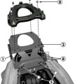 stelaż kufra centralnego givi 4106fz Kawasaki ZZR1400