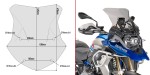Givi 5124D Szyba przyciemniana BMW R 1200 GS / Adventure (16-18) / R 1250 GS / Adventure (19-24)