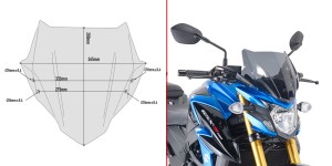 Givi A3113 Szyba przyciemniana Suzuki GSX S750 (17-21)