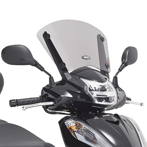 Szyba dymiona GIVI D1143S - widok na szybę