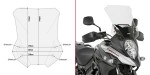 Givi D3112ST Szyba przezroczysta Suzuki DL 650 V-Strom (17-24)