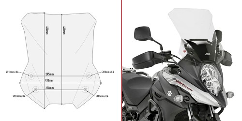 Szyba GIVI D3112ST Suzuki DL650