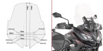 Givi D4120ST Szyba przezroczysta Kawasaki Versys 1000 (17-18)