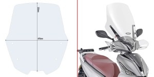 Givi D6113ST Szyba przezroczysta Kymco People S 125-150-200 (20-25)