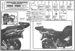 Givi PL257 Stelaż kufrów bocznych Honda VFR 800 (98-01), MONOKEY