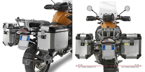 stelaż kufrów bocznych givi pl684cam