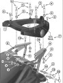 stelaż kufra centralnego givi sr683.1