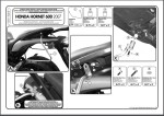 Givi T219 stelaż sakw bocznych HONDA Hornet 600/600 ABS (07-10)