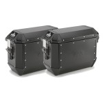KUFRY BOCZNE GIVI TREKKER ALASKA MONOKEY 2x36L-czarne, ALU, ALA36BPACK2