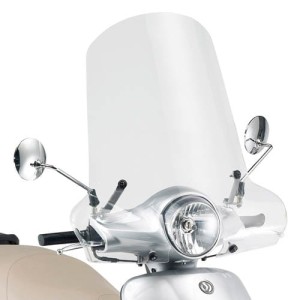 Kappa 293AK Szyba przezroczysta Sym Fiddle II 50-125 (09-14) / Fiddle III 50-125 (15-24)