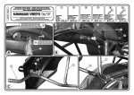 Kappa KL447 Stelaż kufrów bocznych Kawasaki Versys 650 (06-09)
