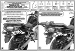 Kappa TK351 Stelaż sakw bocznych Yamaha FZ6 n/ FZ6 Fazer (04-06)