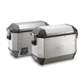 Kufry boczne KAPPA K'MISSION 2x36L MONOKEY ALUMINIUM - kufer