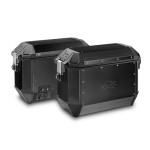 Kufry boczne Kappa K'Mission 2 x 36 litrów Monokey Czarne