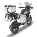 Dolomiti kufry boczne na motocyklu Triumph