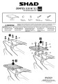 Z0M311ST stelaż Shad do skutera ZONTES Instrukcja