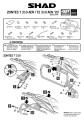 Z0T3114P Stelaż kufrów bocznych SHAD 4P Zontes Instrukcja