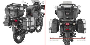 Givi PL4133 Stelaż kufrów bocznych Kawasaki KLR 650 / S (23-25) MONOKEY
