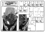 Givi D266KIT Zestaw montażowy do szyby 266DT Suzuki Burgman 400 (06-16)