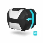 Kufry boczne SHAD SH38X ALUMINIUM rozszerzalne 2 x 38 litrów