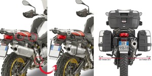Givi PLR5127 Stelaż kufrów bocznych BMW F 750 / 800 / 850 / 900 GS / Adventure (18-25) MONOKEY, RAPID