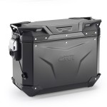 Kufer boczny Givi Trekker Outback Evo Smart OBKEV37BR, 37 litrów, prawy, aluminiowy, czarny