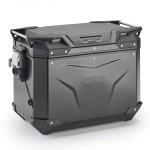 Kufer boczny Givi Trekker Outback Evo Smart OBKEV48BR, 48 litrów, prawy, aluminiowy, czarny