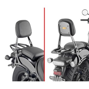 Givi TS1194B Bagażnik z oparciem Honda CMX 1100 Rebel (21-25)