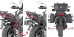 Givi PLR4126 Stelaż kufrów bocznych Kawasaki Versys 1000 / SE (12-24) / Versys 1100 (25) MONOKEY RAPID