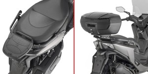 Givi SR6126 Stelaż kufra centralnego Kymco Downtown 350 GT (24-25)