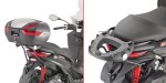 Givi SR5600 Stelaż kufra centralnego Piaggio MP3 Yourban 125-300 (11-18) / MP3 300 HPE (19-24) z płytą MONOKEY
