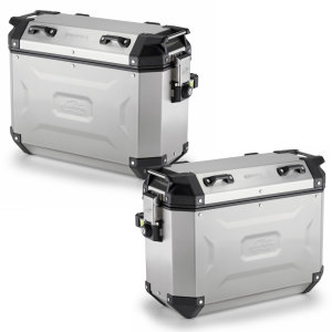 Kufry boczne Kappa K'VOYAGER KVG37APACK2, 2 x 37 litrów, lewy i prawy, aluminiowe