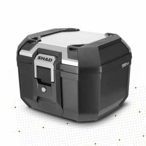 Kufer centralny SHAD TR41 TERRA czarny aluminiowa nakładka PŁYTA GRATIS