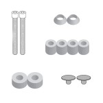 Givi 8719KIT Kit montażowy stelaża bocznego PL8717 / PLOS8717CAM Benelli TRK702/X (23-25)