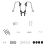 Givi A1168A Mocowanie szyby 1168A Honda Super Cub C125 (18-25)