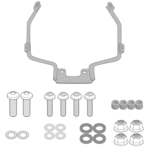 Givi A1212A Mocowanie szyby 1212A Honda GB 350 S (25)