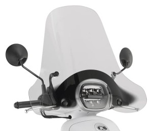 Kappa 2114AK Szyba przezroczysta MBK Flipper 114 / Yamaha D'elight 114 / Kymco Filly 50