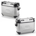 Kufry boczne Kappa K'VOYAGER Monokey Cam-Side 100% aluminium lewy 37L / prawy 33L