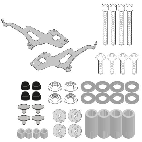 Kappa-A9058AK-Kit-montazowy-szyby-Royal-Enfield-Super-Meteor-650