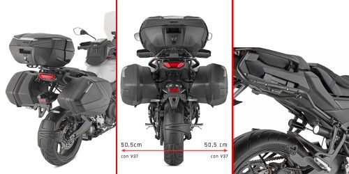 Givi PX2171 Stelaż pod kufry boczne zamocowany do Yamaha Tracer 9 GT 2025