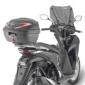 Kufer centralny Givi B39N na skuterze