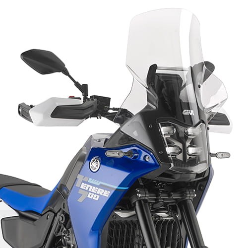 Givi D2174ST Szyba przezroczysta na motocyklu Yamaha Tenere 700