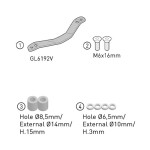 Givi 5148KIT Mocowanie stelaża centralnego SRA5143 BMW C 400 X/GT / R 1300 R/RS (25)