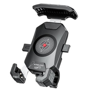 Uchwyt motocyklowy z ładowarką do telefonu - R15W-PD Wireless - PD