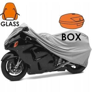 Pokrowiec motocyklowy - eXtreme Oxford 420D-L-GLASS-BOX