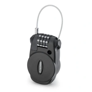 Kappa KS220 Kłódka zabezpieczająca na szyfr ze stalową linką