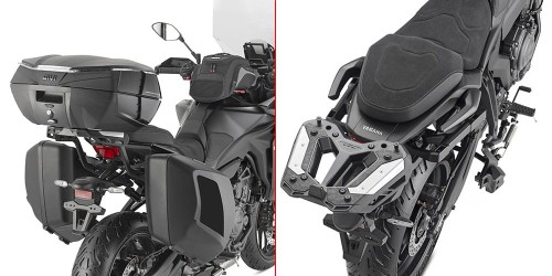 Stelaż centralny Givi SR2179 na motocyklu Yamaha Tracer 7 GT 2025