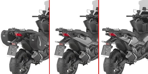 Stelaż STEALTH Givi STL1188 pod sakwy boczne na skuterze Honda Forza 750 2025