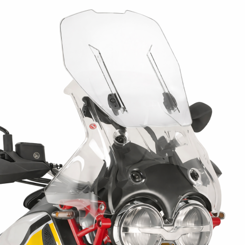 Regulowana szyba Airstream Kappa KAF8203B na motocyklu Moto Guzzi V85 TT